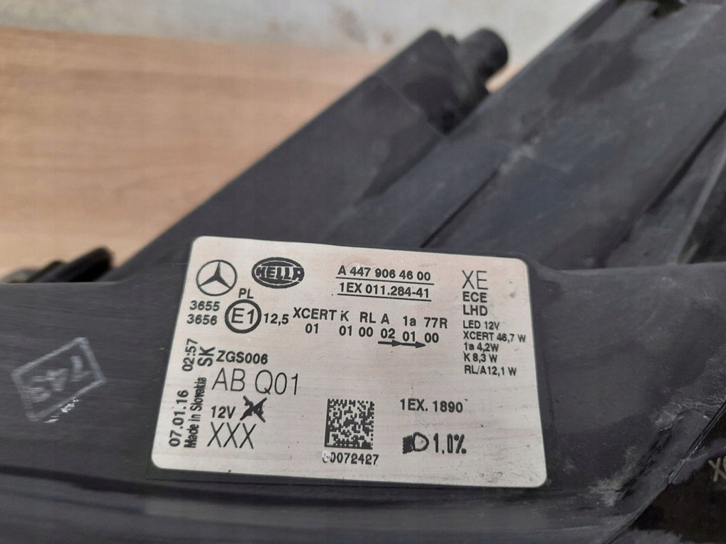 Frontscheinwerfer Mercedes-Benz Vito W447 Links Scheinwerfer Headlight