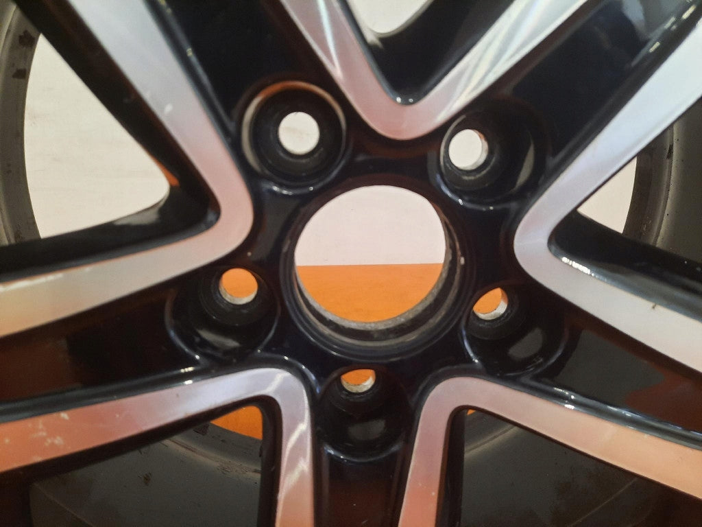 1x Alufelge 17 Zoll 7.0" 5x114.3 55ET Glanz Schwarz T7A17070 Honda Crv I FEL1113706351lw