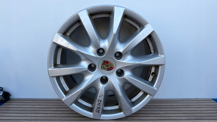 1x Alufelge 18 Zoll 8.0" 5x130 53ET 7P5601025 Porsche Cayenne Rim Wheel FEL6208595496sy