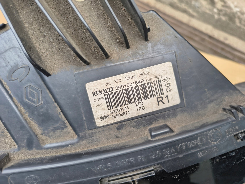 Frontscheinwerfer Renault Talisman 260100184 Rechts Scheinwerfer Headlight SCH3820476385xw