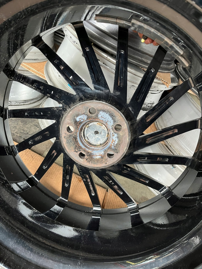 1x Alufelge 20 Zoll 9.5" 5x120 15ET Glanz 46413 Rim Wheel FEL9218308119pm
