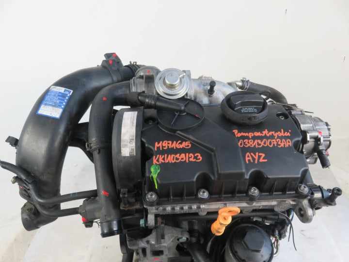 Motor VW Lupo ANY AYZ 1.2 TDI 61PS 45kW 2001 Diesel Engine Komplett MOT8519545112ab