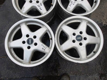 Laden Sie das Bild in den Galerie-Viewer, 4x Alufelge 16 Zoll 7.5" 5x112 35ET Glanz Silber Audi A4 B5 Rim Wheel FEL5578453791by