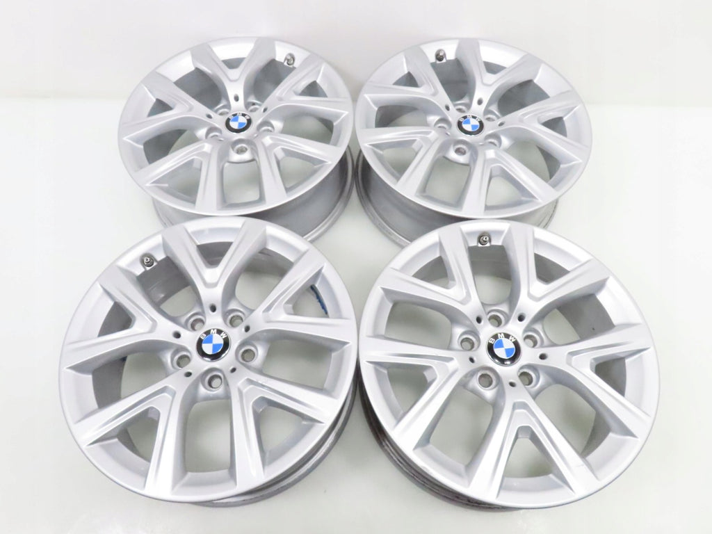 4x Alufelge 17 Zoll 6.5" 5x112 39ET Glanz Silber 6856076 BMW F39 X1 F48 FEL9802786946zn