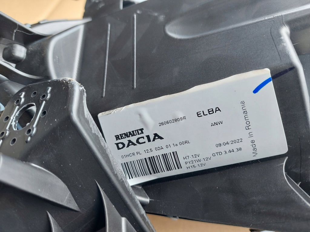 Frontscheinwerfer Dacia Sandero III 260602809R 260104188R Rechts oder Links