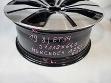 Load image into Gallery viewer, 1x Alufelge 19 Zoll 8.0" 5x112 34ET Glanz A2934010100 Mercedes-Benz Rim Wheel FEL1976125121dj
