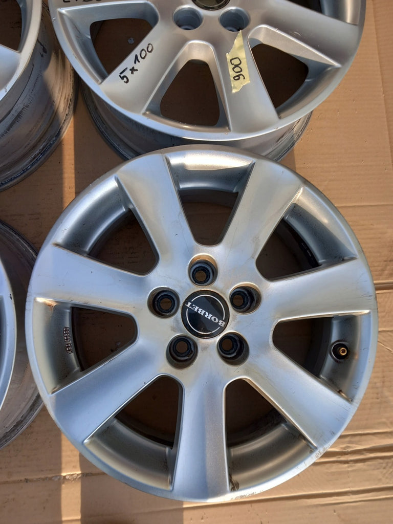 4x Alufelge 15 Zoll 6.5" 5x100 35ET KBA45850 Skoda Octavia I Fabia Avensis FEL4377470987jn