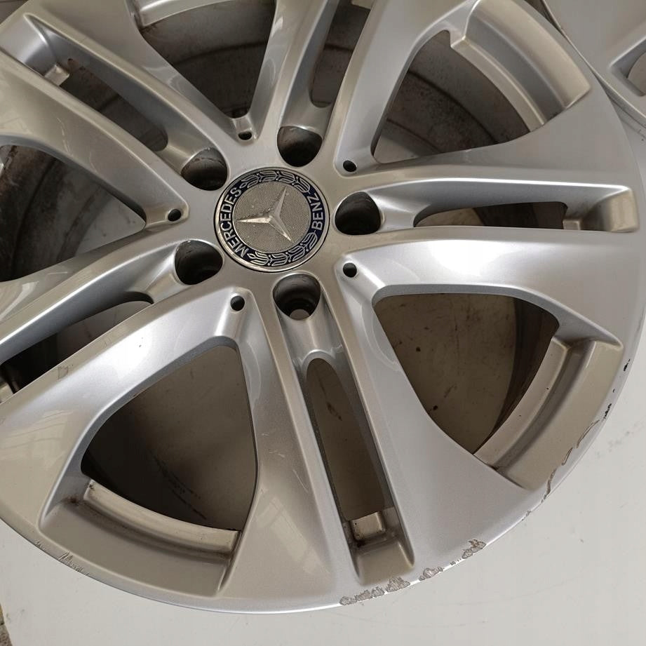 4x Alufelge 17 Zoll 8.0" 5x112 48ET Glanz Grau A2124010902 Mercedes-Benz W212 FEL7877470153tn