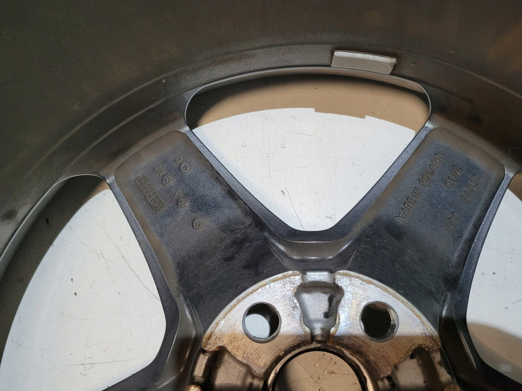 1x Alufelge 18 Zoll 8.5" 5x108 55ET Glanz Silber GX73-1007-GA Jaguar F-Pace Mg