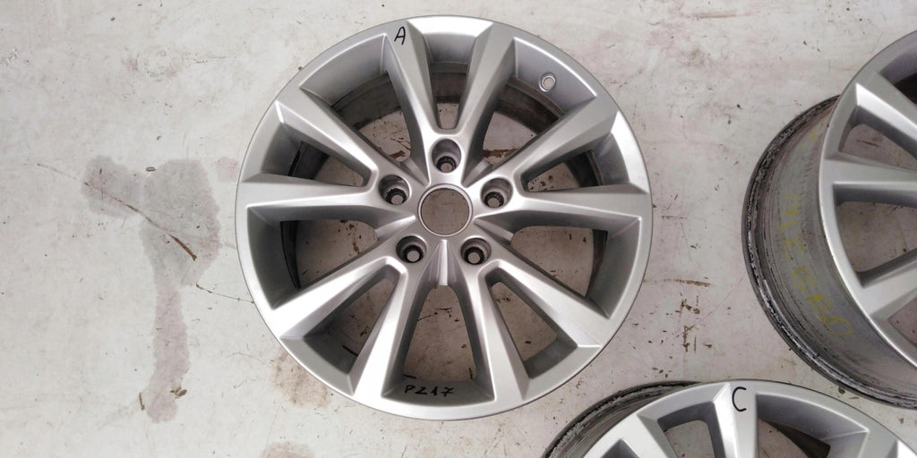 1x Alufelge 18 Zoll 8.0" 5x130 53ET Glanz Silber 7P6601025C VW Touareg Rim Wheel FEL6707052649qa
