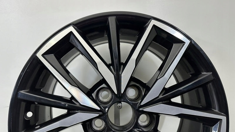 1x Alufelge 17 Zoll 7.5" 5x114.3 40ET Glanz Schwarz PW457-02008 Toyota Corolla FEL9962179197rc
