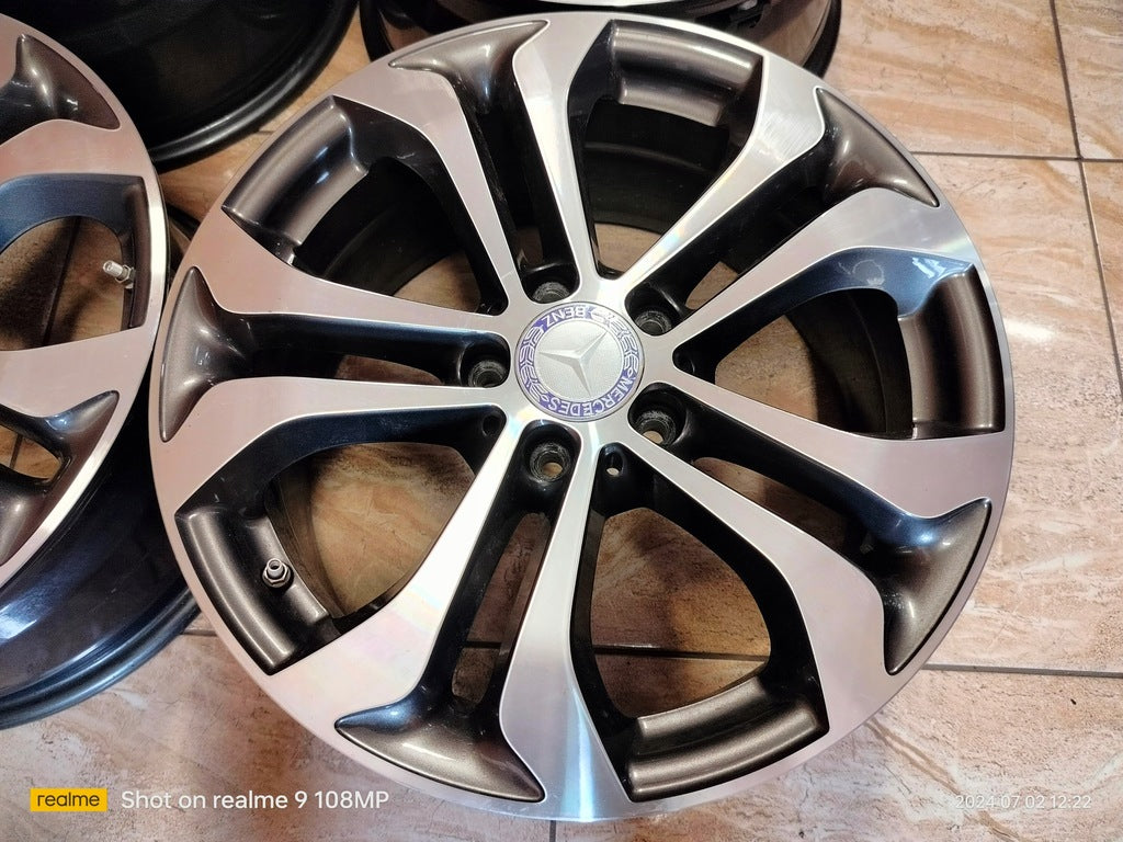 4x Alufelge 17 Zoll 7.5" 5x112 36ET A2534010600 Mercedes-Benz Glc Rim Wheel FEL5243458231pt