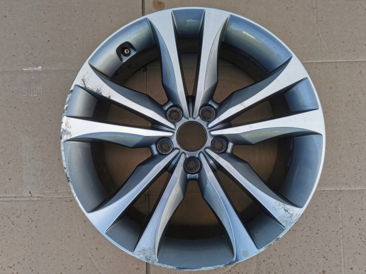 1x Alufelge 18 Zoll 7.5" 5x114.3 49 5ET 529102W285 Hyundai Santa III Fe FEL6183209292vt