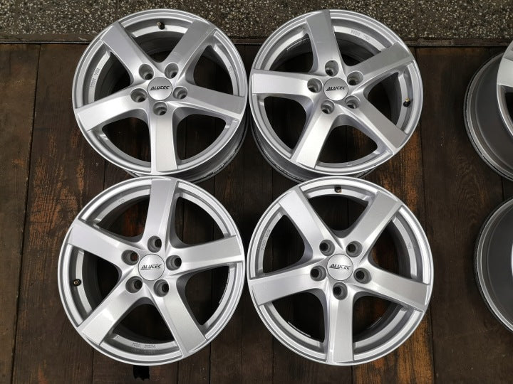 4x Alufelge 16 Zoll 6.5" 5x114.3 50ET Rim Wheel FEL7659337553bz