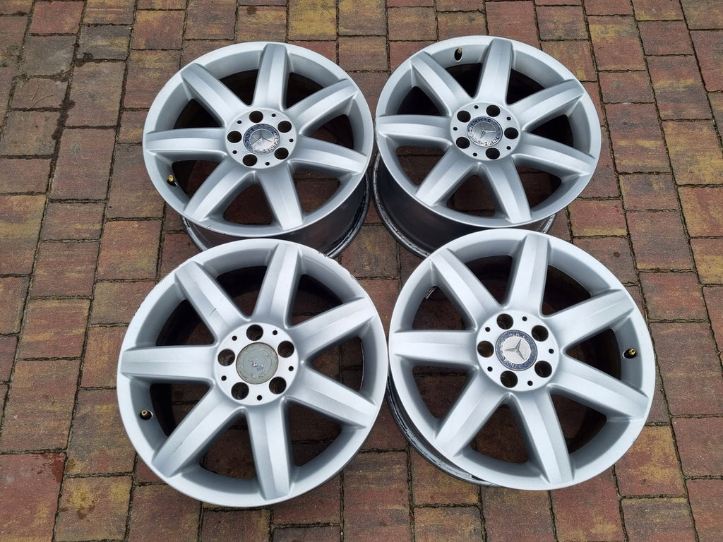 4x Alufelge 17 Zoll 8.5" Mercedes-Benz Sl R230 Rim Wheel