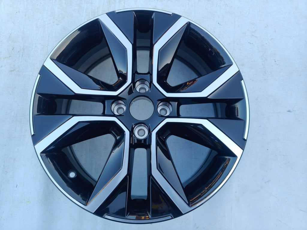1x Alufelge 18 Zoll 6.5" 4x108 26ET Glanz Schwarz 9833485080 Citroën C4 Iii FEL7166524495gy