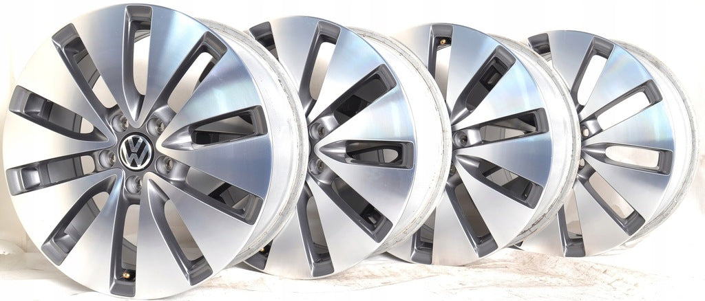 4x Alufelge 18 Zoll 7.5" 5x112 51ET 1K0601025 Audi Mg Golf V Rim Wheel FEL3277658403td
