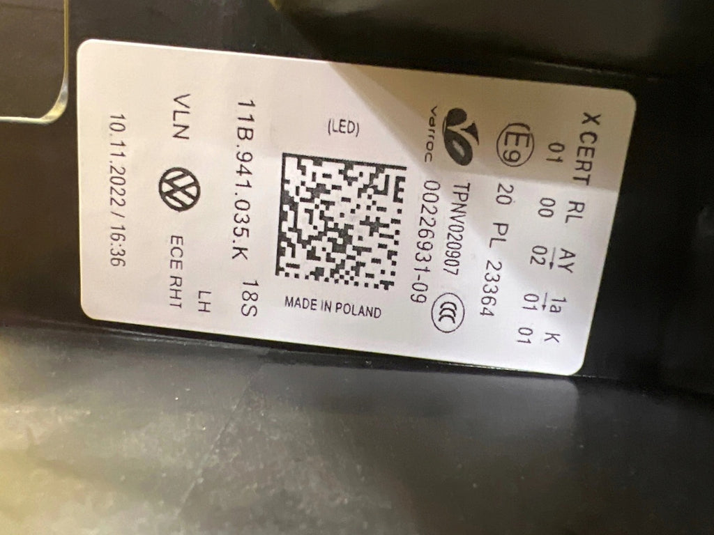 Frontscheinwerfer VW Id.5 Id.4 11B941035K LED Links Scheinwerfer Headlight SCH3571283024ak