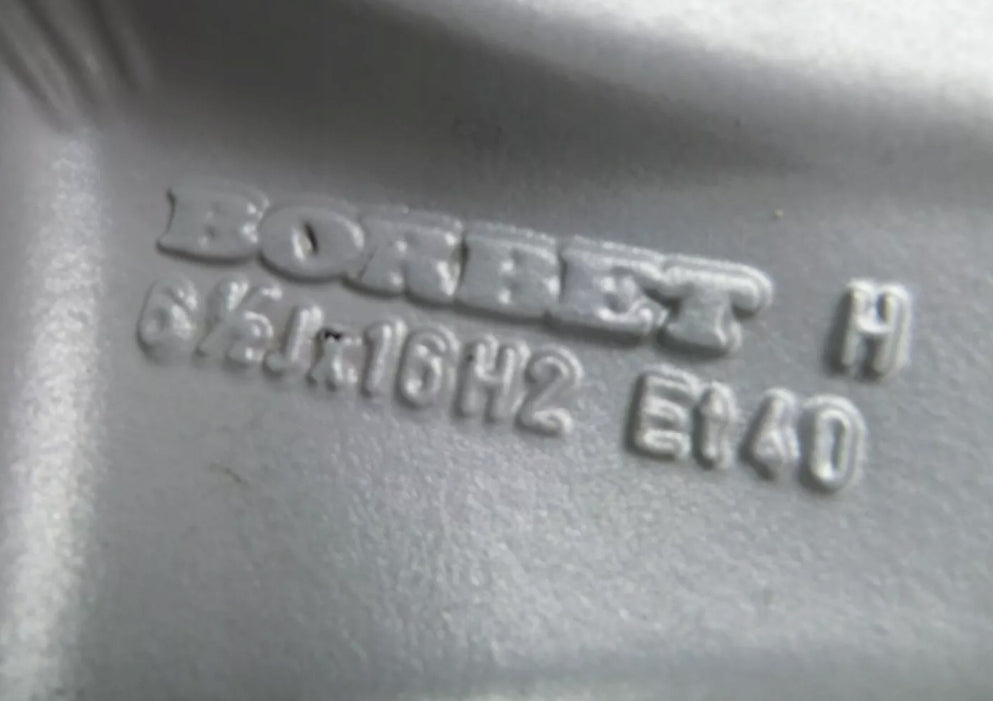 1x Alufelge 16 Zoll 6.0" 4x108 40ET Glanz Silber 96SX1007AB Ford Mondeo Fiesta FEL6265518411lj