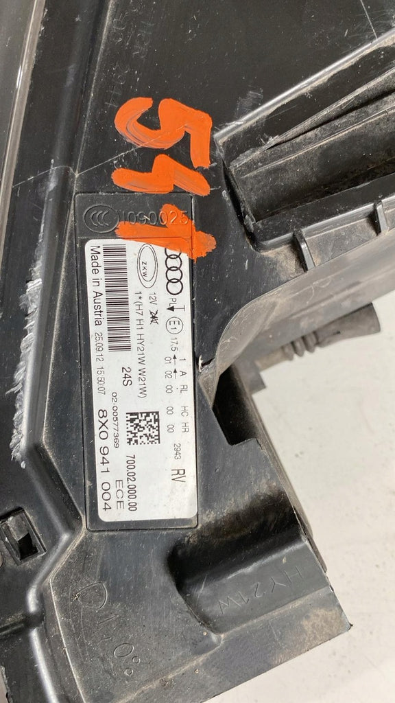 Frontscheinwerfer Audi A1 8X0941004 Rechts Scheinwerfer Headlight SCH1196222956ho