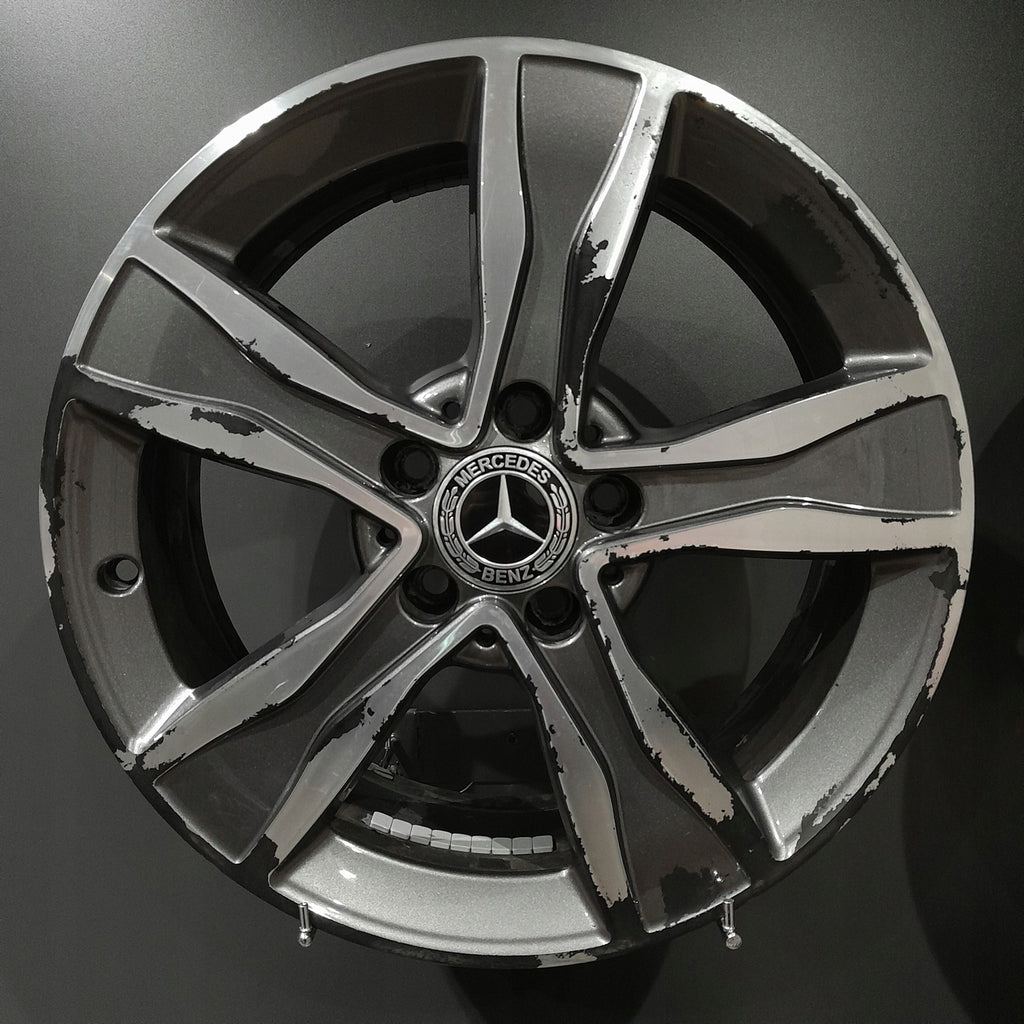 4x Alufelge 17 Zoll 7.0" 5x112 48,5ET A2054010800 Mercedes-Benz Mg W205 A205