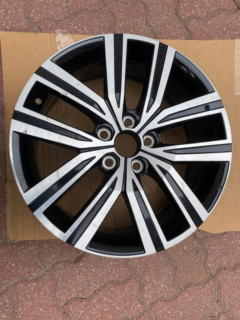 1x Alufelge 18 Zoll 7.0" 5x114.3 40ET Glanz Schwarz PW457-16000 Toyota Corolla FEL4344623728hx