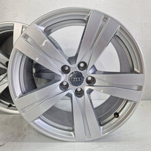 Load image into Gallery viewer, 1x Alufelge 18 Zoll 8.0" 5x112 25ET Glanz Silber 4M0601025A Audi Rim Wheel FEL7183580828nj