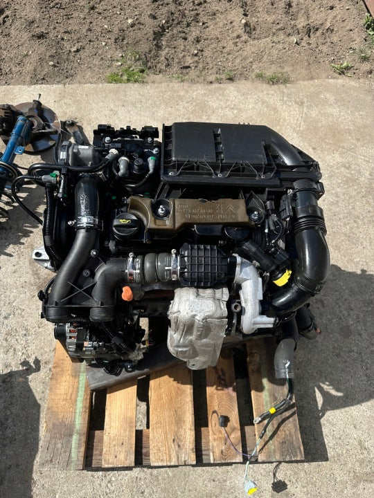 Motor Citroën Peugeot Berlingo 10JBCM 1.6 HDI 137TKm Diesel Engine Komplett MOT5865025351wu