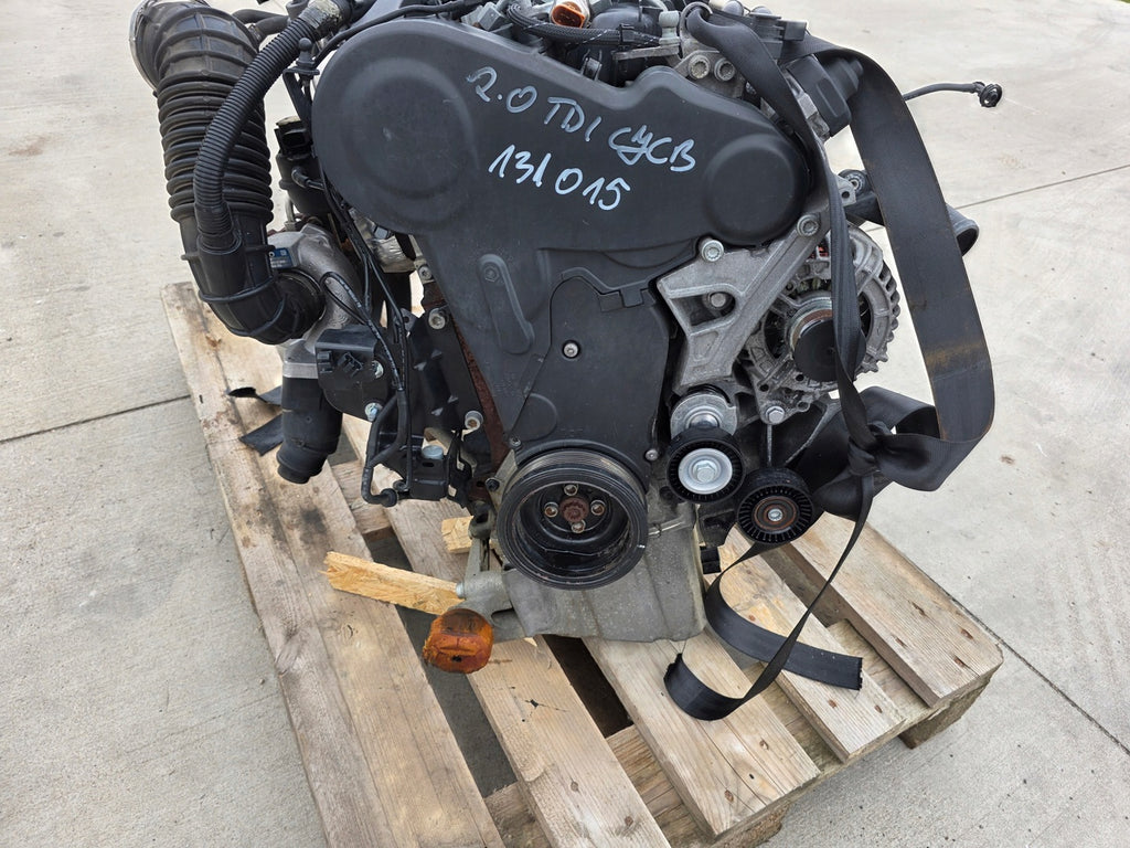 Motor Audi Seat B8 CJCB CJC 2.0 TDI 131TKm Diesel Engine Komplett
