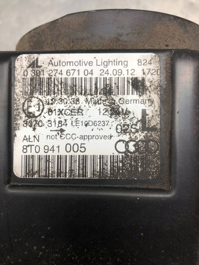 Frontscheinwerfer Audi A5 8T0941005 Links Scheinwerfer Headlight SCH8313380423or