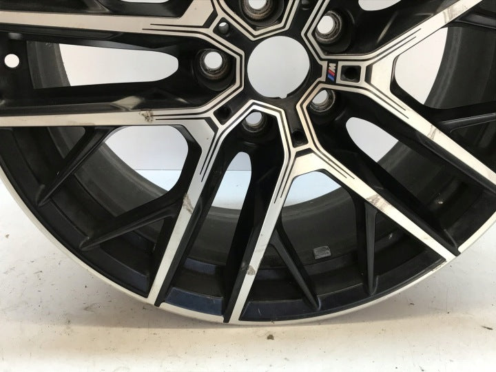1x Alufelge 19 Zoll 8.0" 5x112 54ET Glanz Schwarz 6856093 BMW 2 F44 1 F40 FEL7830841341hy