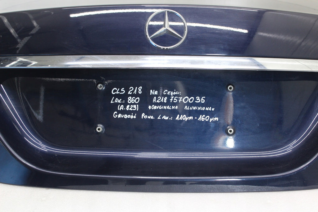 Heckklappe Mercedes-Benz Cls A2187570035 Rückseite kofferraumklappe Tailgate
