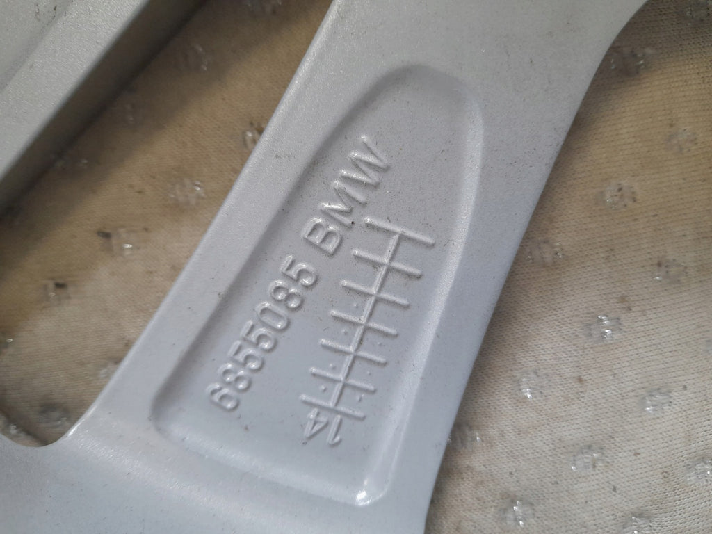 1x Alufelge 16 Zoll 7.0" 5x112 52ET Glanz Silber 6855085 BMW Rim Wheel FEL5609075238fp