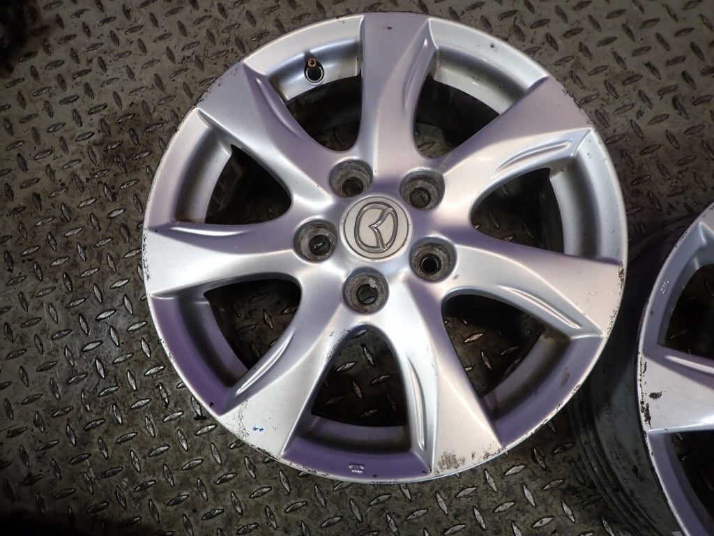 4x Alufelge 16 Zoll 6.5" 5x114.3 9965876560 Mazda Rim Wheel FEL3465924377pk