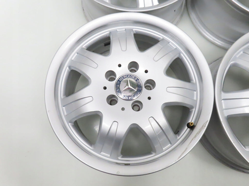 4x Alufelge 16 Zoll 7.0" 5x112 34ET Silber A1714010902 Mercedes-Benz Slk FEL6046856893wb
