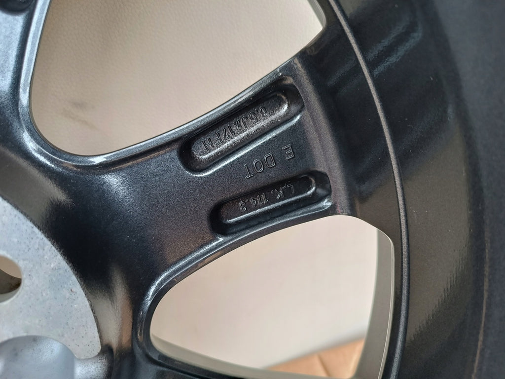 1x Alufelge 17 Zoll 6.5" 5x114.3 45ET KE409-3Z200 Nissan Rim Wheel