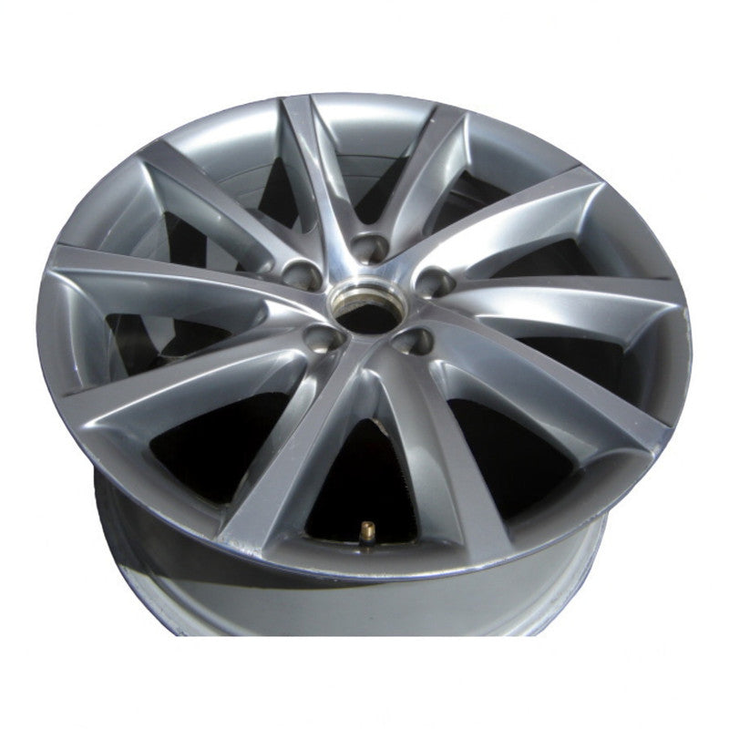 1x Alufelge 18 Zoll 8.0" 5x112 44ET Glanz Silber 3C0601025BA VW Scirocco Passat