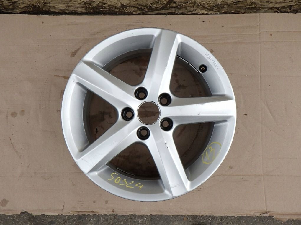 1x Alufelge 15 Zoll 6.0" 5x100 40ET 6R0071495B VW Polo 6r Rim Wheel