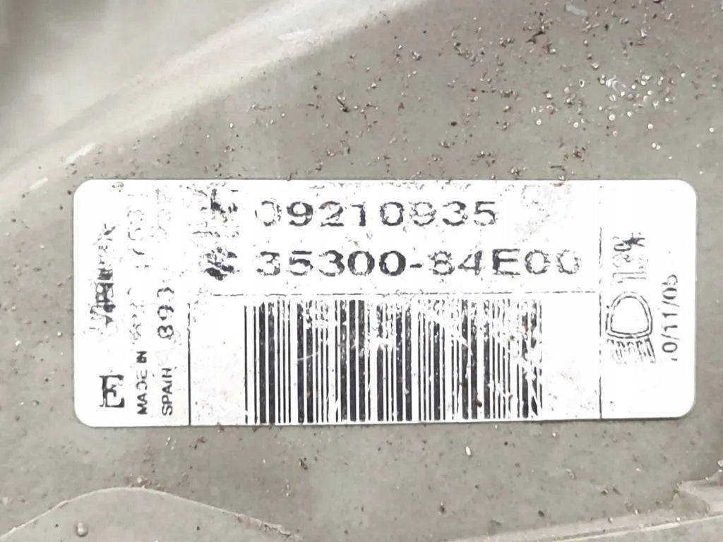 Frontscheinwerfer Opel Agila 3530084E00 Links Scheinwerfer Headlight SCH6108485038jt