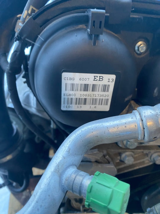 Motor Ford Fiesta I 1.6 182PS 134kW 23TKm 2015 Benzin Engine Komplett MOT9499291043ey