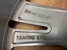 Load image into Gallery viewer, 1x Alufelge 17 Zoll 7.5" 5x112 51ET Glanz Silber 5H0601025AF VW I Rim Wheel FEL6823572485he