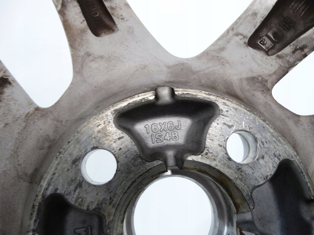 1x Alufelge 16 Zoll 6.0" 4x100 48ET 95192368 Opel Karl Rim Wheel FEL8294199256on