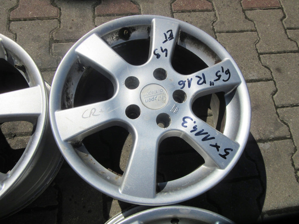 4x Alufelge 16 Zoll 6.5" 5x114.3 Rim Wheel FEL4981858451oe