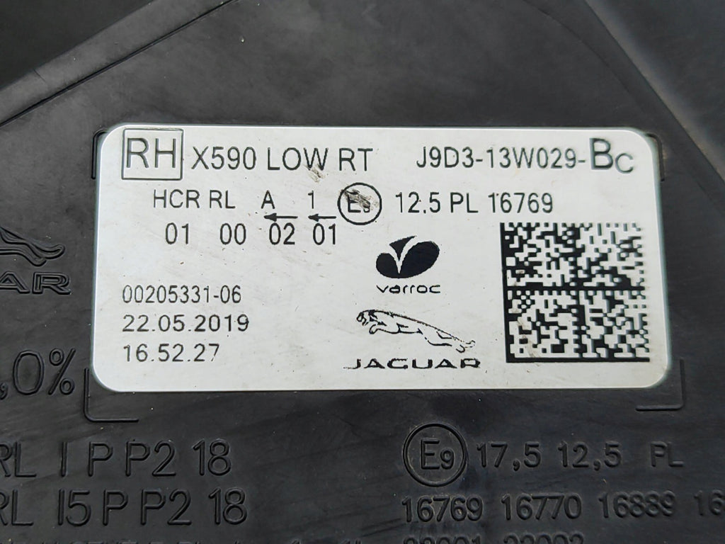 Frontscheinwerfer Jaguar J9D3-13W029-BC LED Rechts Scheinwerfer Headlight SCH1842362568ho