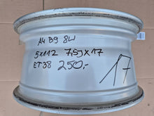 Load image into Gallery viewer, 1x Alufelge 17 Zoll 7.5" 5x112 38ET 8W0601025L Audi A4 B9 Rim Wheel FEL1676763659vt