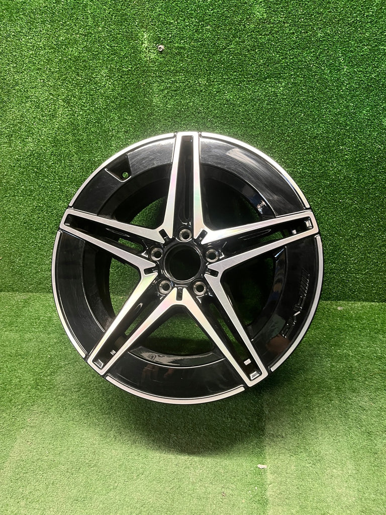 1x Alufelge 18 Zoll 8.0" 5x112 58ET A2064016600 Mercedes-Benz W206 Rim Wheel