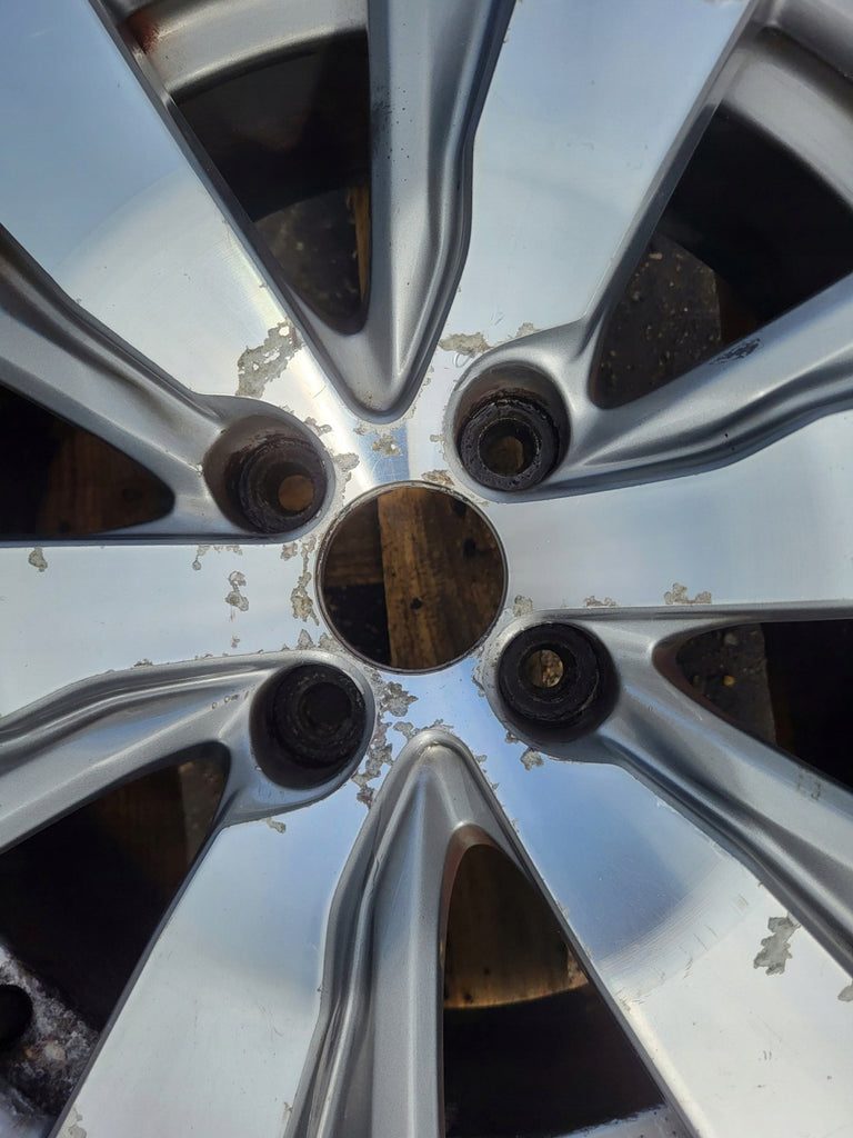 1x Alufelge 16 Zoll 6.5" 4x108 20ET Glanz Silber 9678398177 Peugeot 2008 I FEL5591535453qb