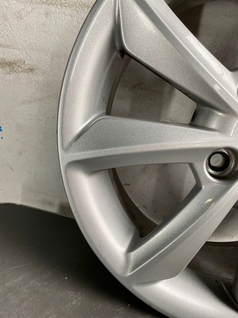 1x Alufelge 16 Zoll 6.5" 4x108 47,5ET Glanz Silber H1BJ-1007-C1A Ford Fiesta