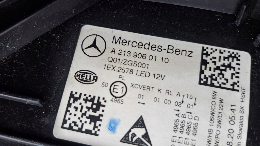 Frontscheinwerfer Mercedes-Benz W213 A2139060110 Full LED Links Headlight SCH9859837612ic