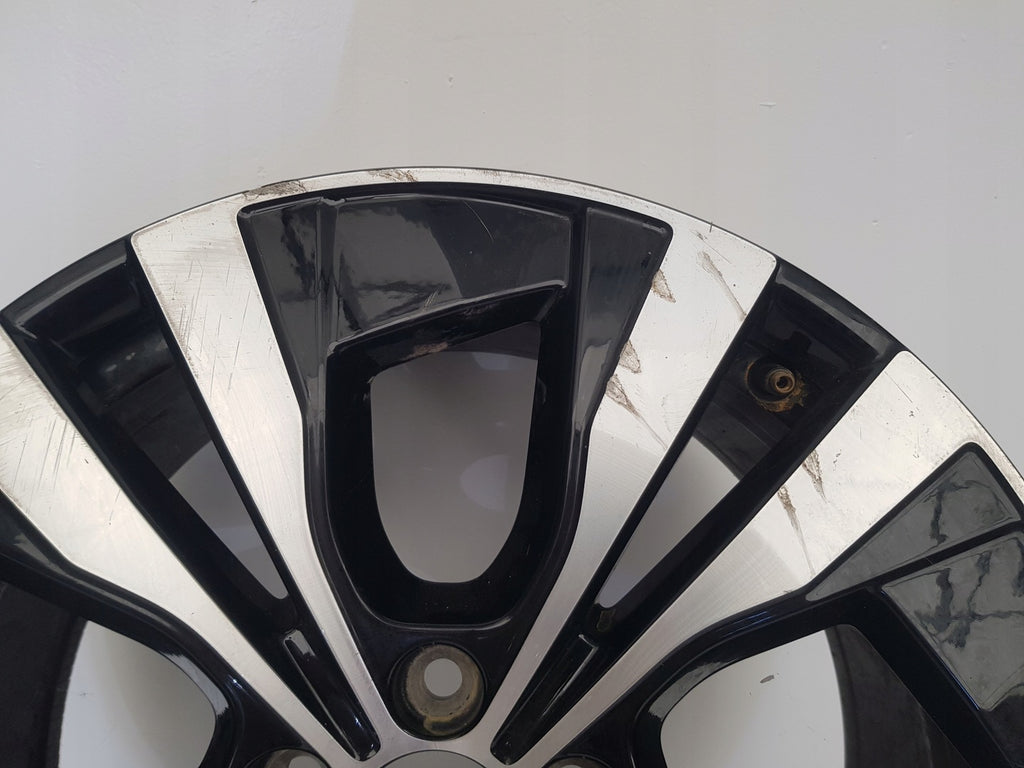 1x Alufelge 18 Zoll 7.5" 5x108 50,5ET Glanz 32209452 Volvo Xc60 Xc40 Rim Wheel